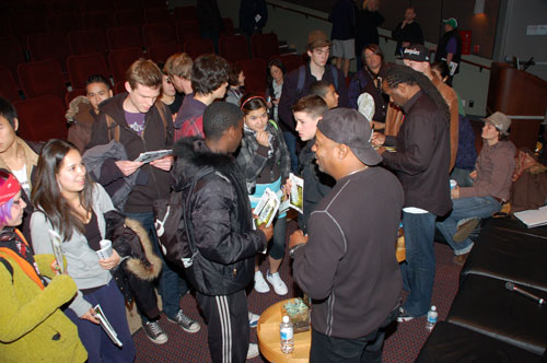Chuck D & Byron at Youth Show Chuck D & Byron at Youth Show