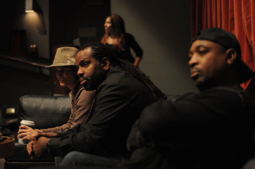 Sara Kendell, Byron Hurt & Chuck D Sara Kendell, Byron Hurt & Chuck D
