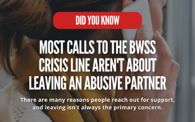 Calls to the BWSS Crisis Line