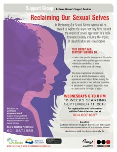 Support Group for survivors of sexual assault