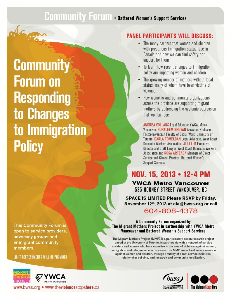 Immigration Policy Community Forum