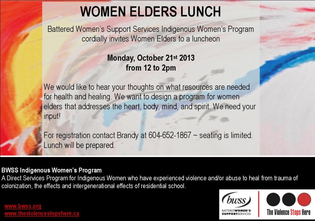 BWSS Women's Elder Luncheon