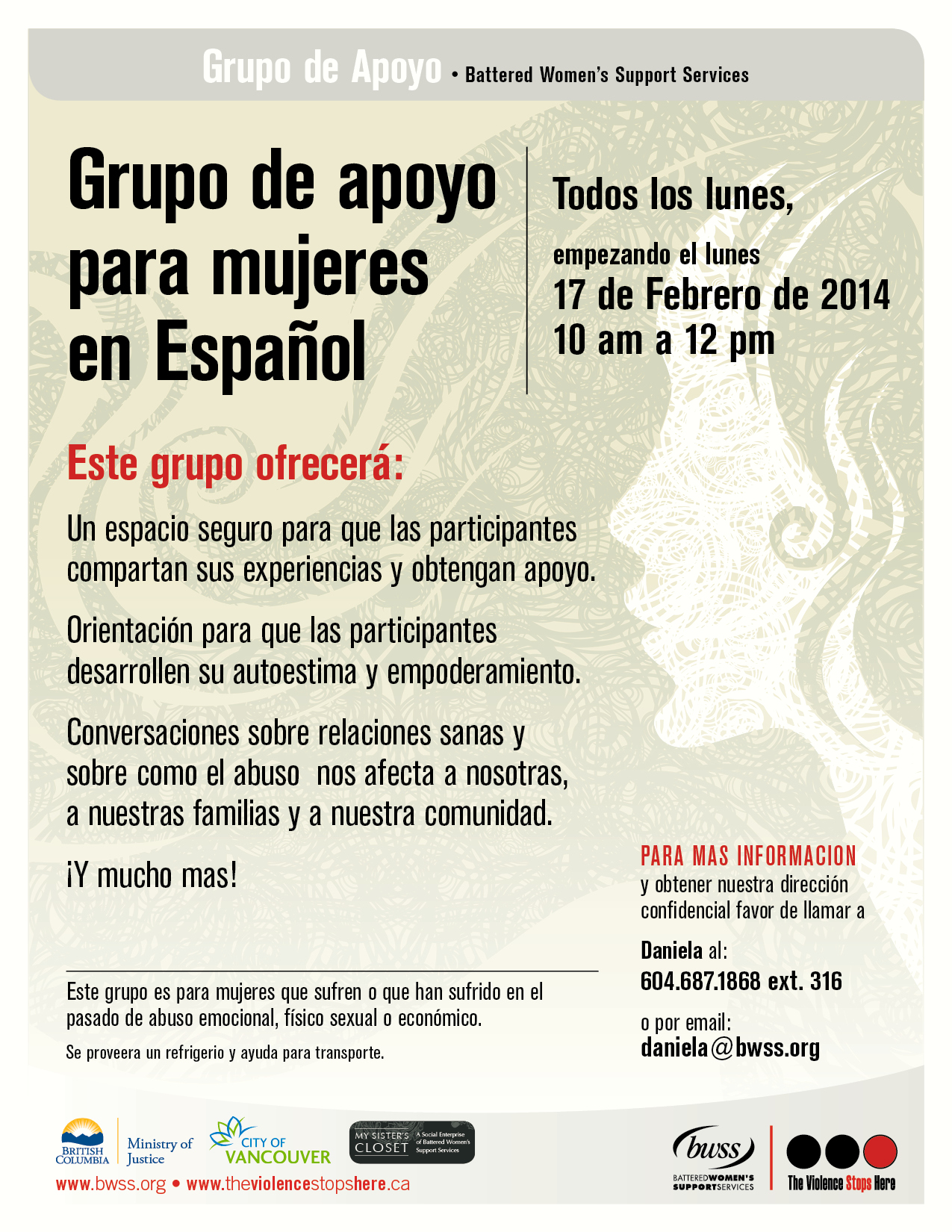BWSS LatinWomen Poster_Spanish JAN-17-2014_F2
