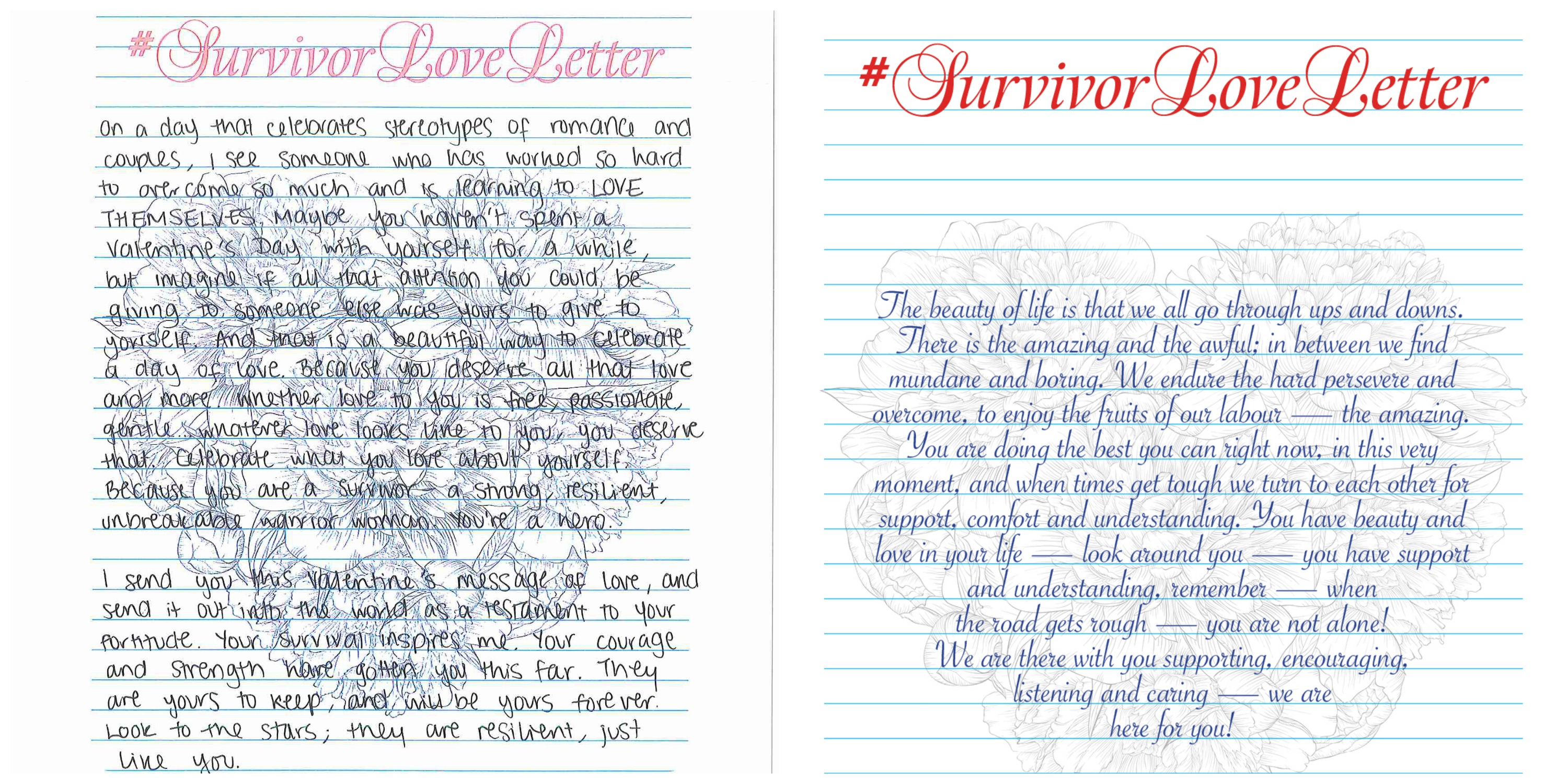 Survivor love letter
