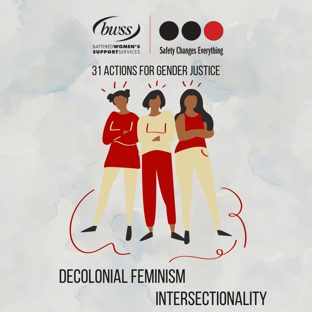 Learn about BWSS approach: Decolonial Feminism & Intersectionality Decolonial Feminism & Intersectionality