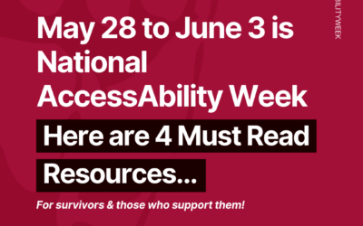 National AccessAbility Week (NAAW) 2023 is May 28 to June 3