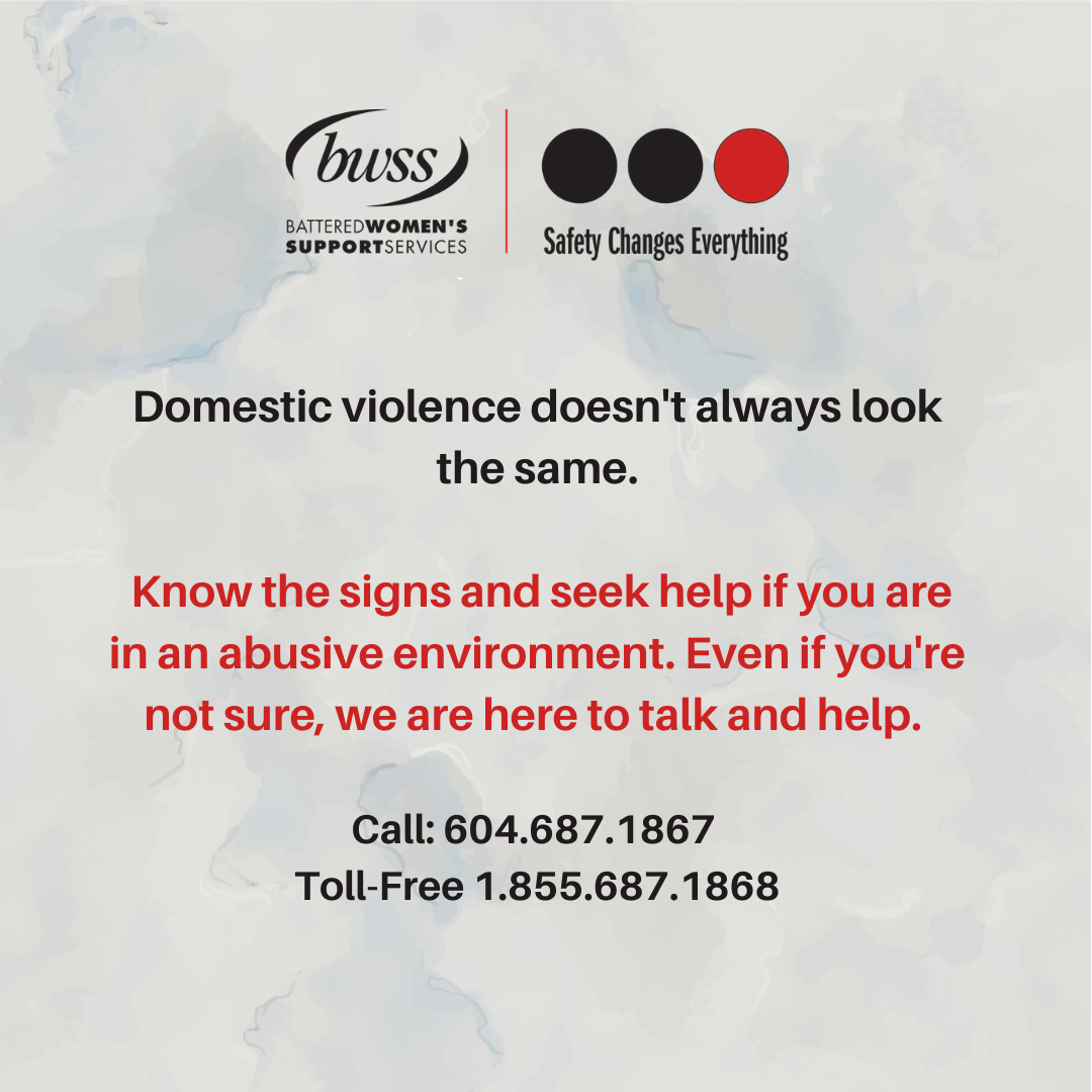 Signs of Domestic Abuse