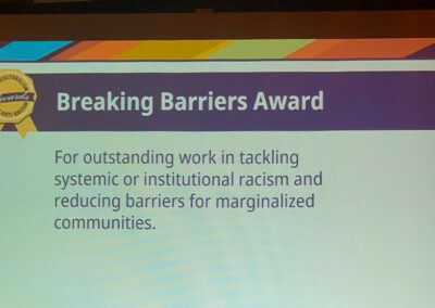 BWSS is honoured to receive the BC Multiculturalism and Anti-Racism Award