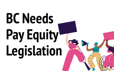 BC Needs Pay Equity Legislation