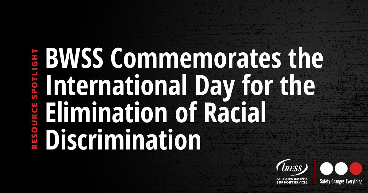 BWSS Commemorates the International Day for the Elimination of Racial Discrimination BWSS Commemorates the International Day for the Elimination of Racial Discrimination