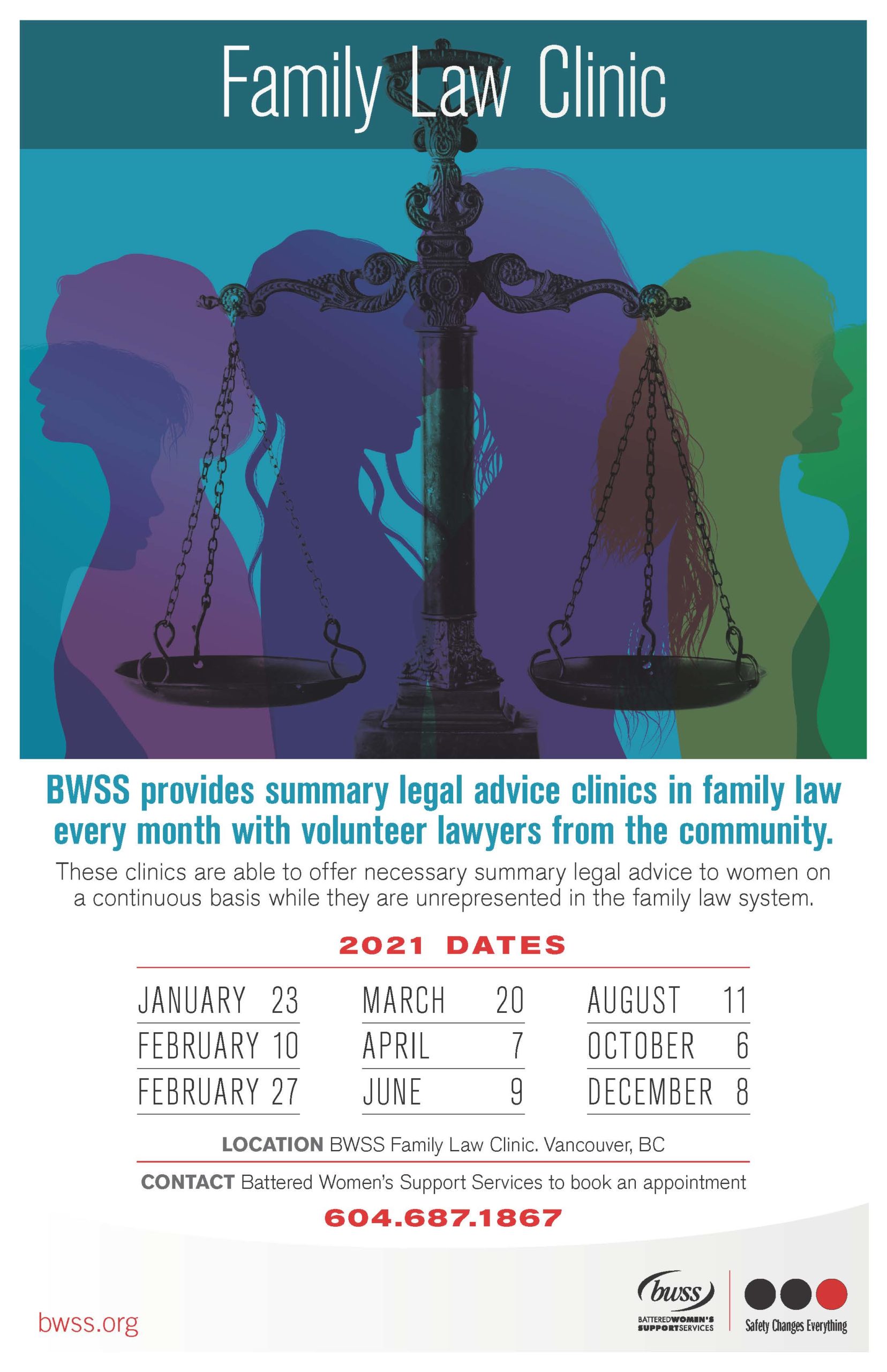 BWSS Family Law Clinics 2021