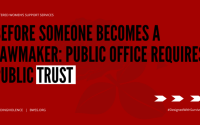 Before Someone Becomes a Lawmaker: Public Office Requires Public Trust
