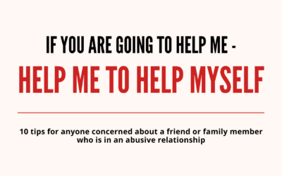 If you are going to Help Me – Help Me to Help Myself