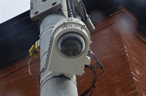CCTV image An image of a CCTV camera