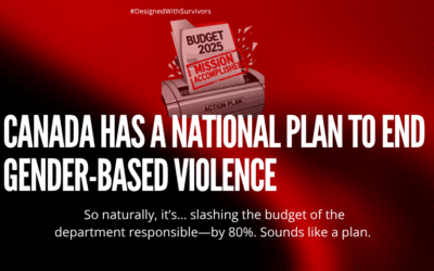 Canada has a National Plan to End Gender-Based Violence