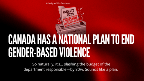 Canada has a National Plan to End Gender-Based Violence - BWSS