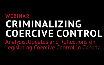 Criminalizing Coercive Control webinar
