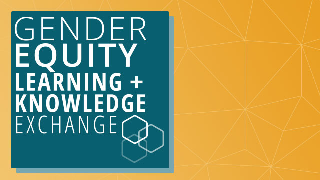 Gender Equity Learning and Knowledge Exchange