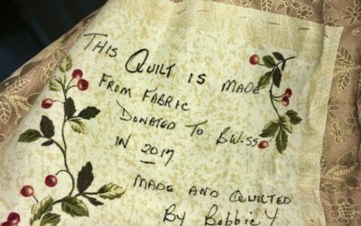 BWSS Passing of the Quilt Celebration