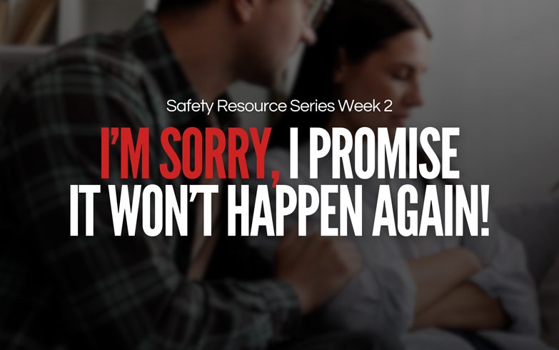 I’m sorry, I promise it won’t happen again! I’m sorry, I promise it won’t happen again!