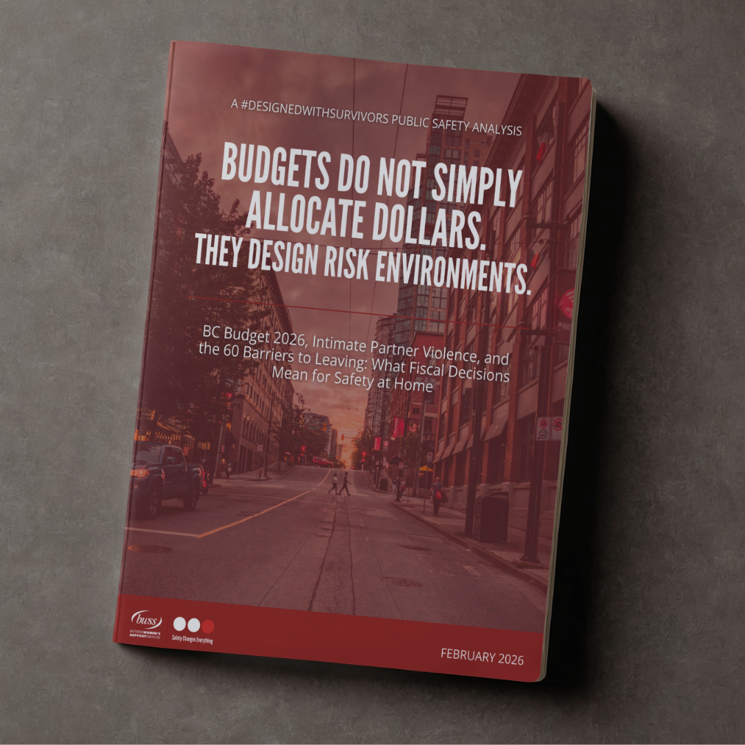 BWSS Report on table facing up, titled "Budgets Do Not Simply Allocate Dollars. They Design Risk Environments."