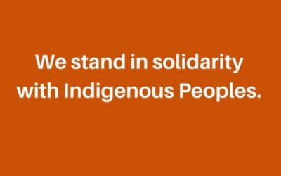 Open Letter: National Coalition Declares Solidarity with Indigenous Peoples