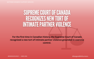 Supreme Court of Canada Recognizes New Tort of Intimate Partner Violence
