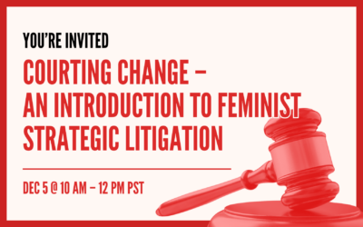 Courting Change – An Introduction to Feminist Strategic Litigation