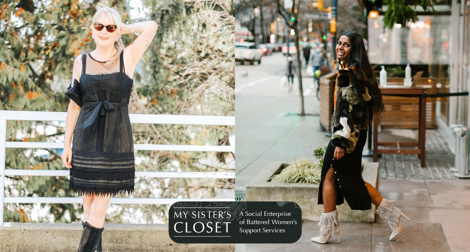 Take action to end gender based violence by shopping My Sister's Closet online