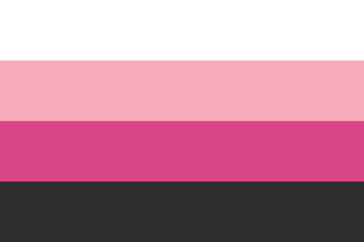 Transfeminine flag from Wikimedia Commons