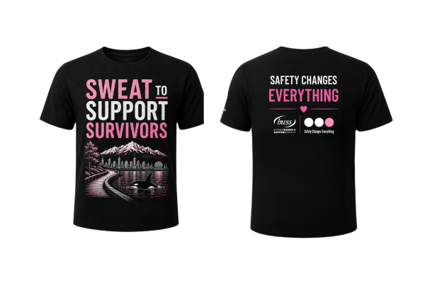 Sweat to Support Survivors t-shirt