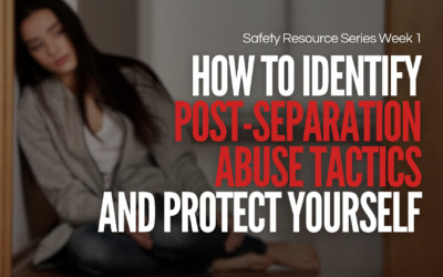 How to Identify Post-Separation Abuse Tactics and Protect Yourself