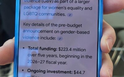 BWSS Statement on Federal Investment in Gender Equality