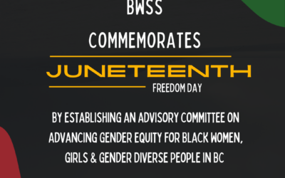 BWSS joins the African American community and communities across the world in commemorating Juneteenth